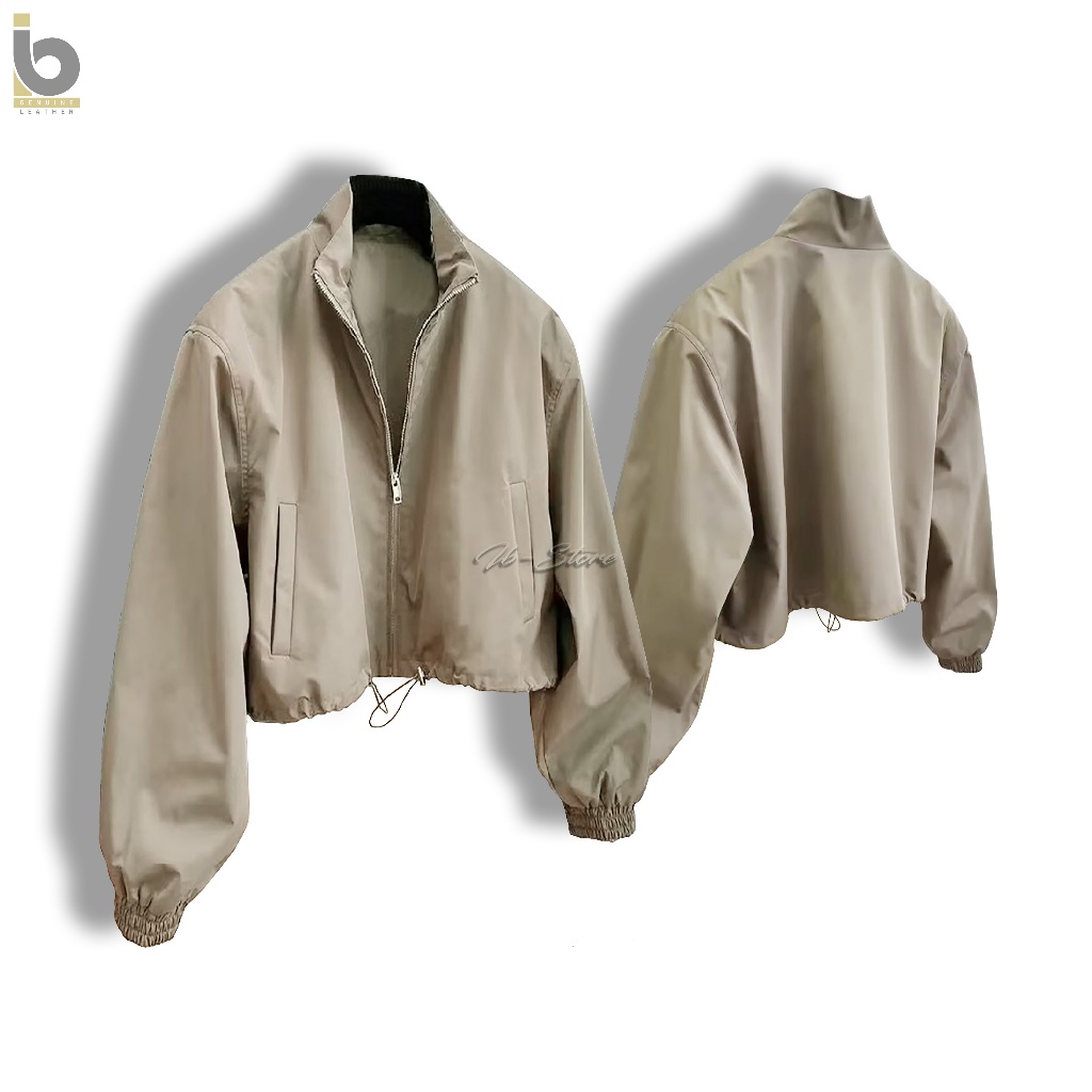 Jaket CropTop Fashionable. Jaket Crop Wanita. Jaket CropTop Oversized. Jaket Crop Wanita Korea Style