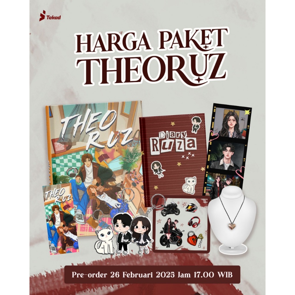 Buku Novel Remaja Theruz Lily Layu Wattpad Ori Original Special Pre-Order