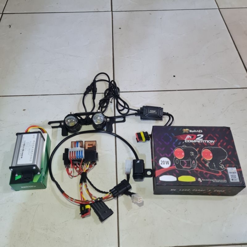 Lampu tembak bullAES D2 competition