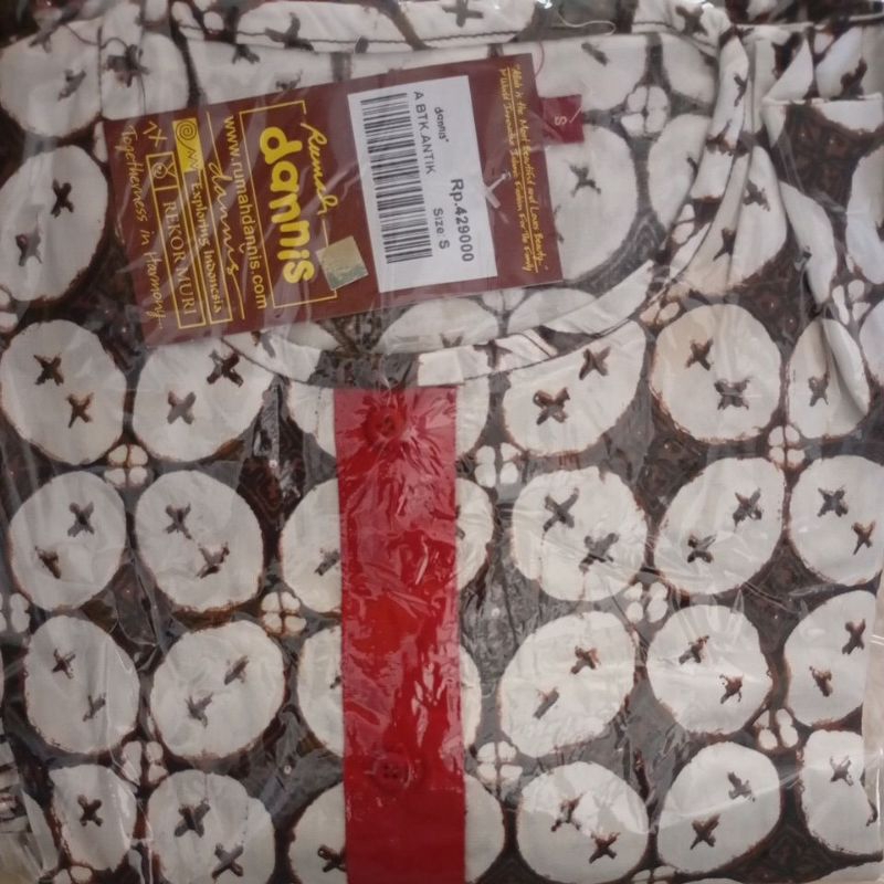 Abaya Dress Dannis Batik Antik