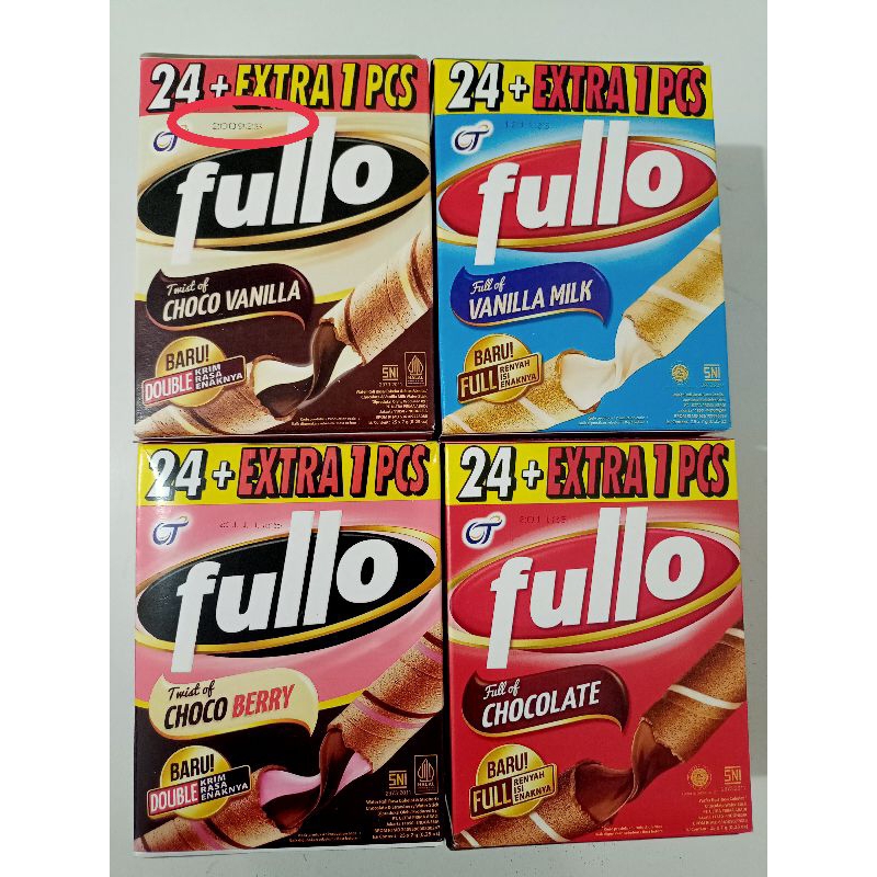 

FULLO WAFER ROLL 7GR PER BOX ISI 24+1