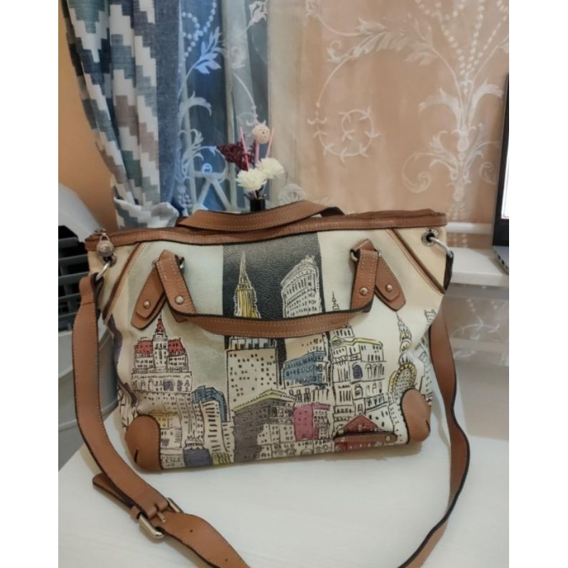 Totebag Sonovi Kulit Asli ( Preloved )