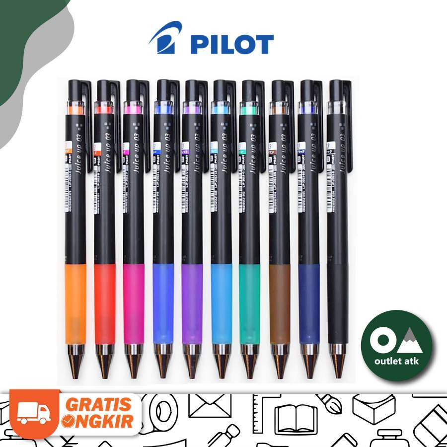 

Pulpen Cetek Gel Pen Pilot Juice Up 0.3mm Jepang Asli LJP-2053
