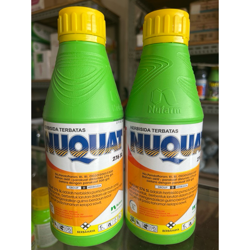 Herbisida Terbatas NUQUAT 276SL 1 liter Parakuat