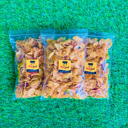 

Keripik Setan Pedas Daun Jeruk Keripik Singkong 250 gr