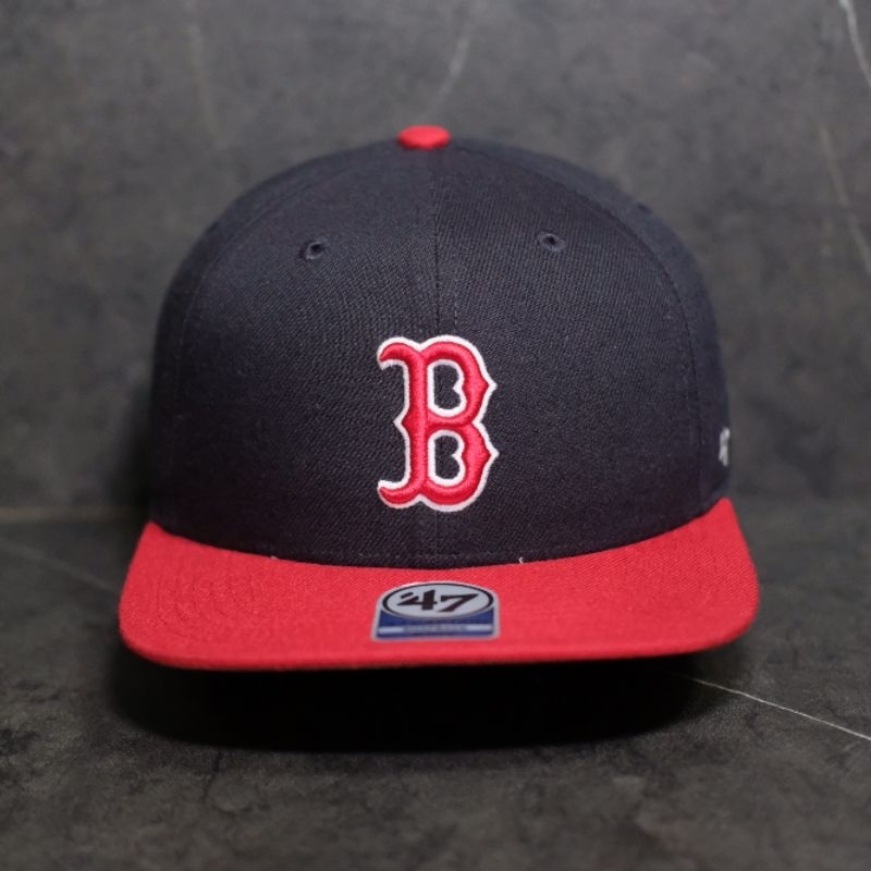 Topi anak snapback BOSTON 47 Original