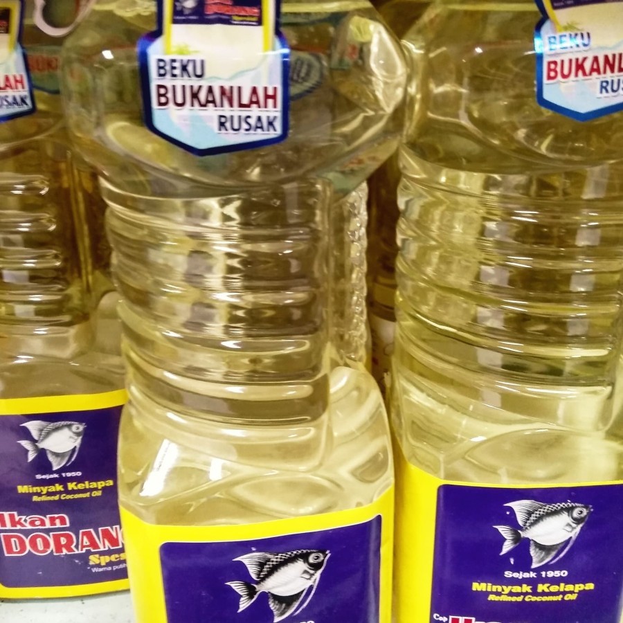 

minyak goreng kelapa cap ikan dorang 2 liter