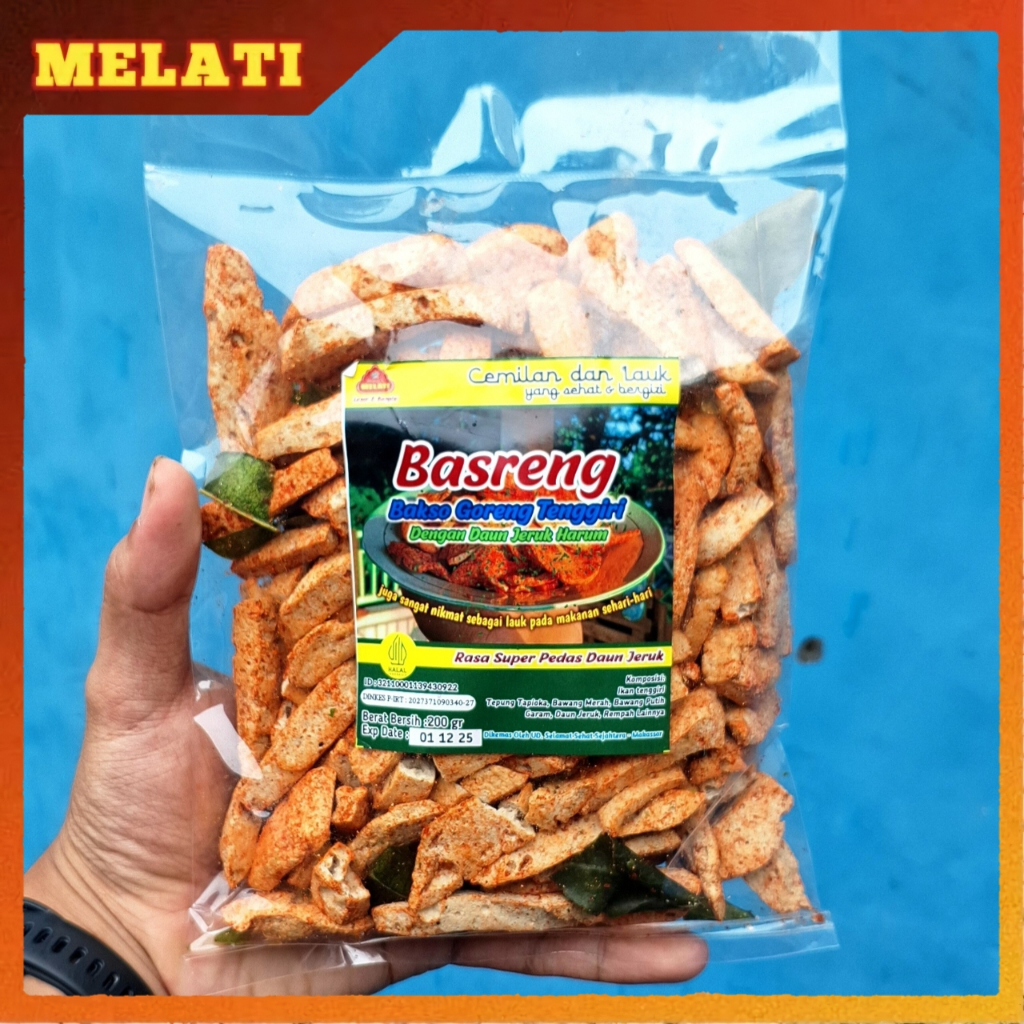 

[Melati] Basreng Daun Jeruk Super Pedas