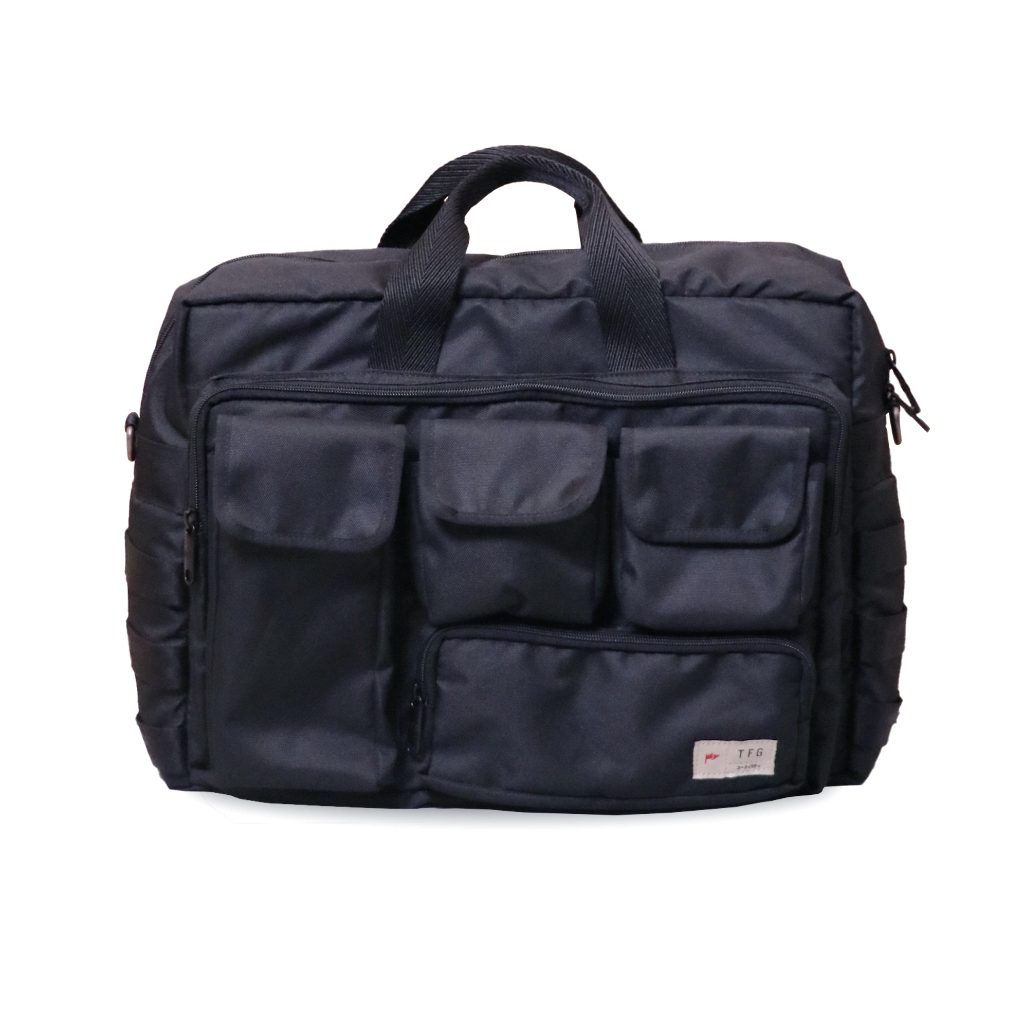 TFG BRIEFCASE BRONSON 412 BLACK | TAS TAYLOR FINE GOODS | TFG
