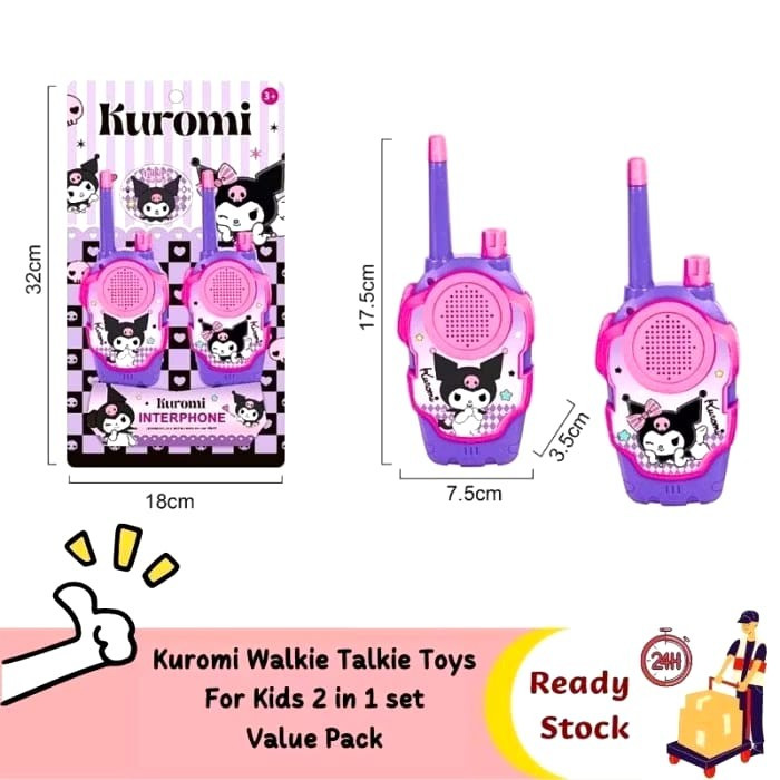 Mainan HT Walkie Talkie Kuromi Mainan Anak