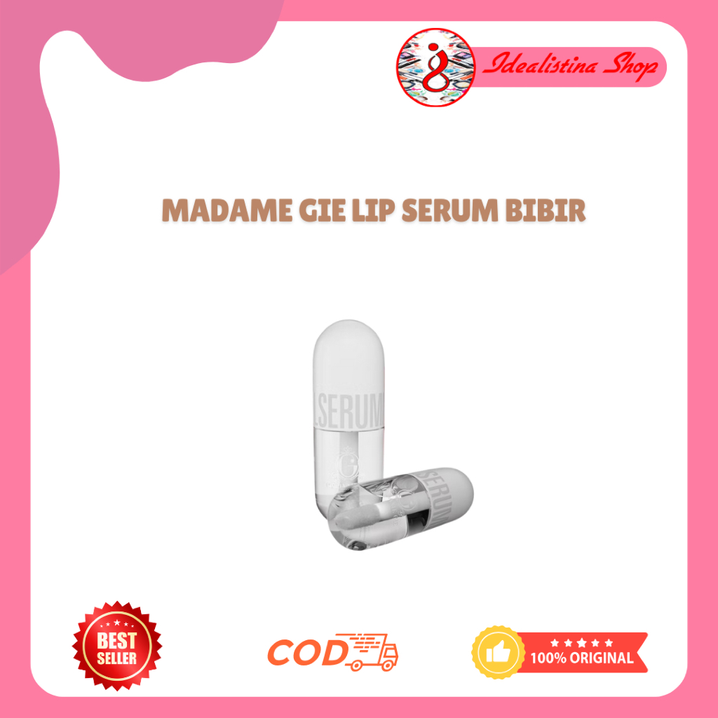 Madame Gie #LiPill Serum - Lip Serum Bibir