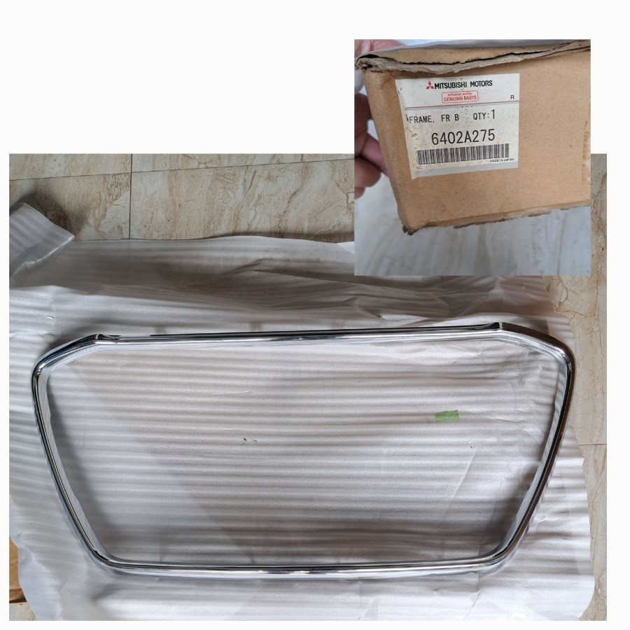 LIST GRILL OUTLANDER CHROME ORIGINAL MITSUBISHI