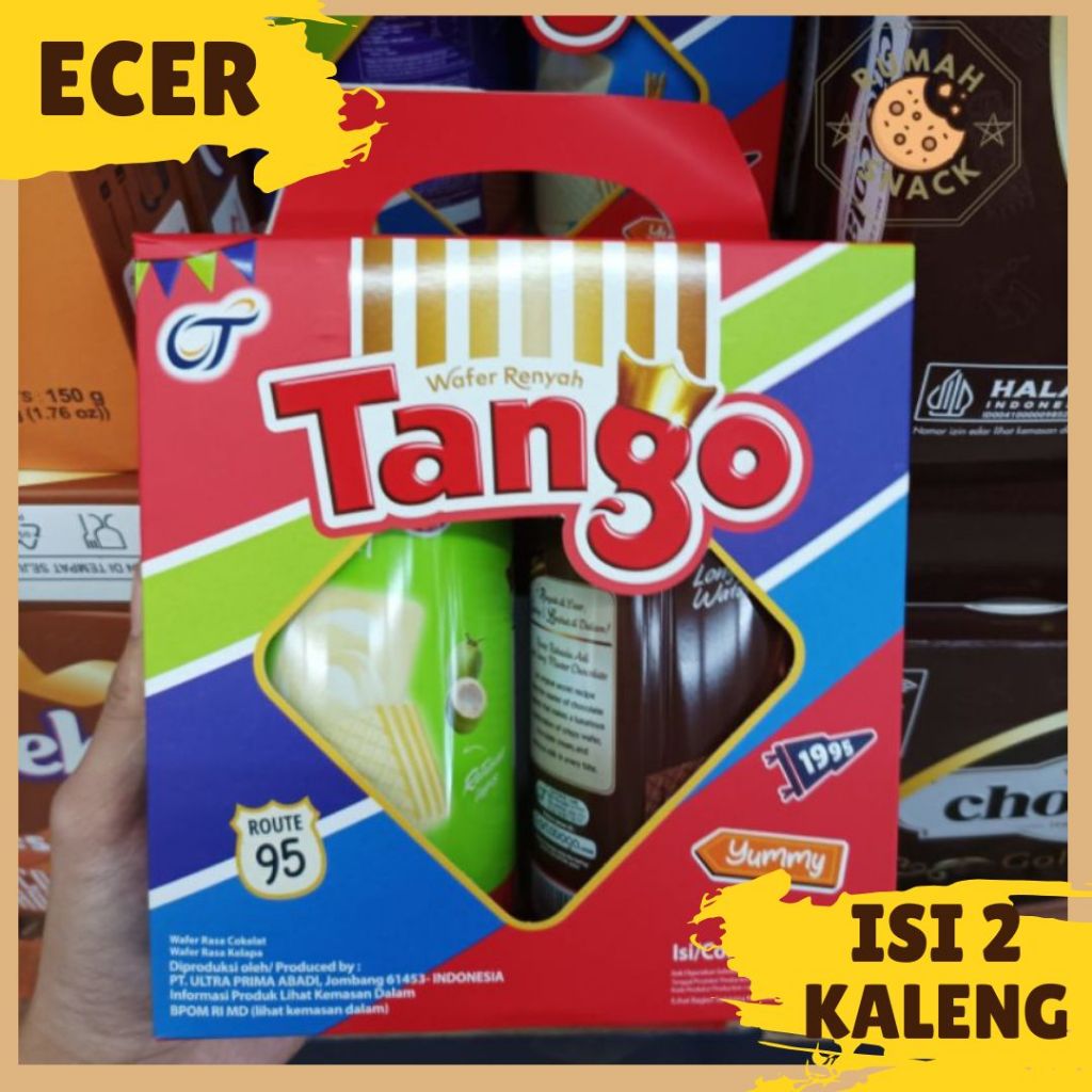 

TANGO WAFER 2IN1 PER BOX ISI 2 KALENG COCOK UNTUK HANTARAN LEBARAN