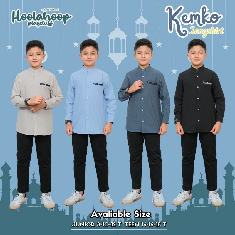 kemeja anak laki-laki/ KEMKO HOOLAHOP / KEMKO ANAK LAKI-LAKI / KEMKO ANAK COW /KEMEJA ANAK COWOK HOO