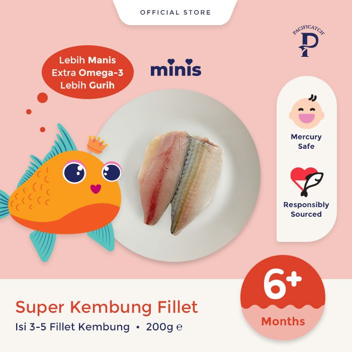 

Pacificatch minis Ikan Kembung Fillet Super | mpasi bayi