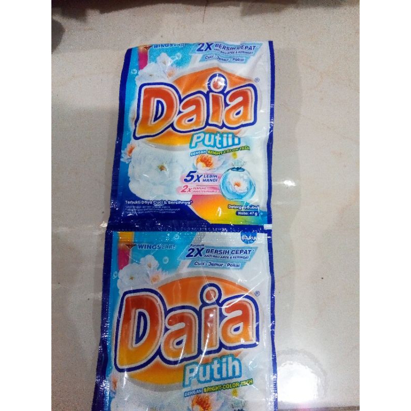 Daia Bubuk 1renceng 6 sachet