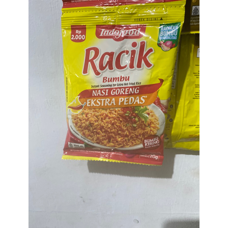 

BUMBU RACIK NASI GORENG EXTRA PEDAS/INDOFOOD/BUMBU INSTAN NASI GORENG