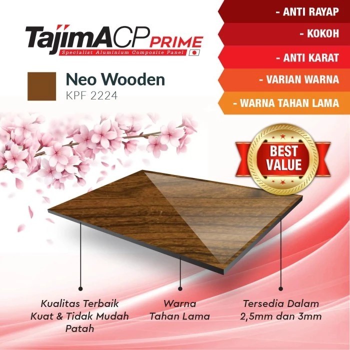 ACP Tajima 3mm Indoor - Neo Wooden