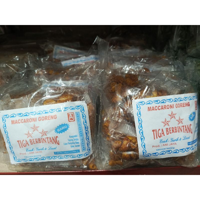 MACCARONI PEDAS GORENG TIGA BERBINTANG