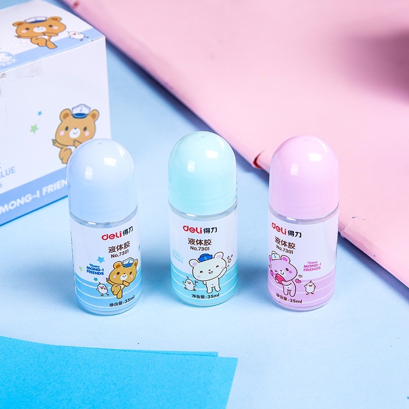 

Lem Kertas Cair DELI 30 Ml 7301 Liquid Glue