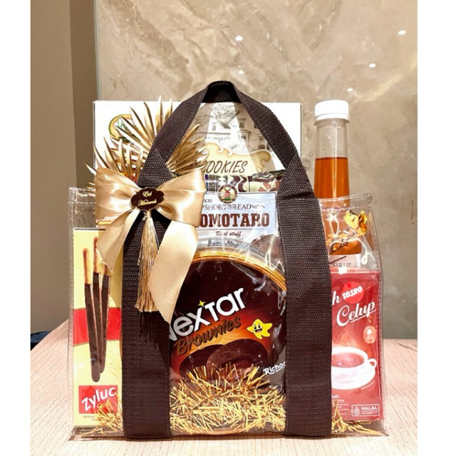 

(TS) Parcel Idul Fitri Mini Tas Mika Lebaran Hampers Souvenir Premium Murah Mewah Ready Semarang