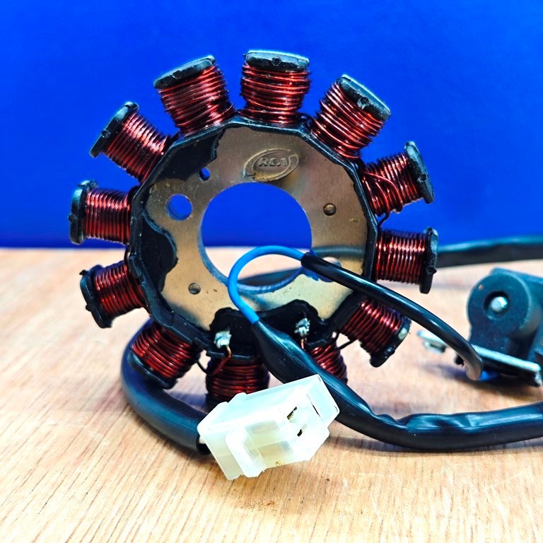 TER MURAH SPULL ASSY BEAT SCOOPY KARBU spul lengkap asy plus fulser spol spool spoll stator komplit 