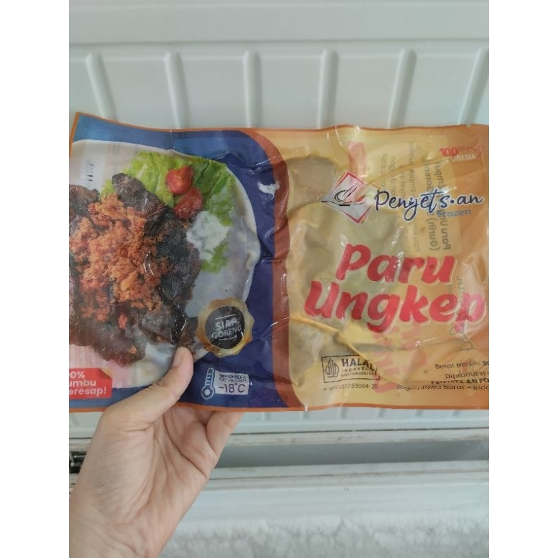 

Paru Ungkep Penyet uk 300 gr