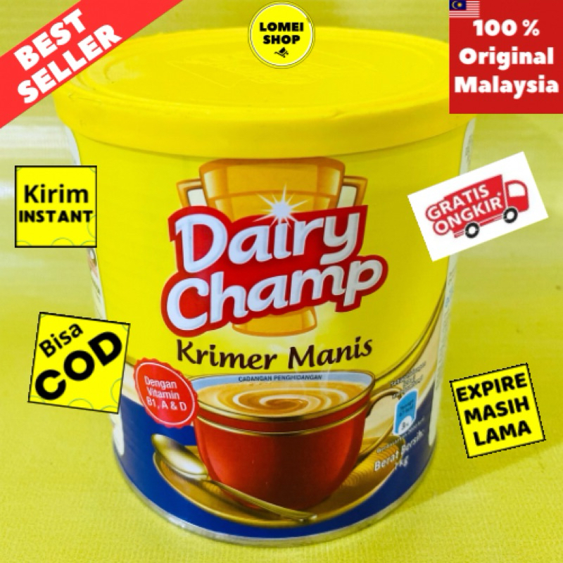 

DAIRY CHAMP 1 KG / SUSU DAIRY CHAMP / SUSU MALAYSIA / SUSU KENTAL MANIS MALAYSIA