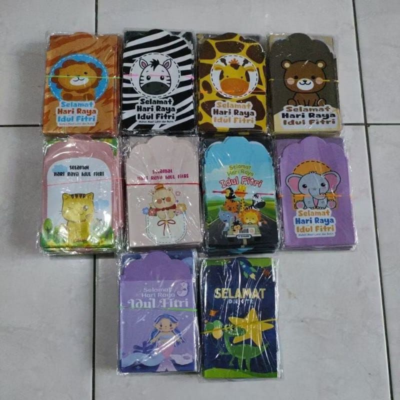 

AMPLOP LEBARAN MEDIUM SIAP PAKAI ISI 50PCS MOTIF BISA PILIH CEWE/COWO