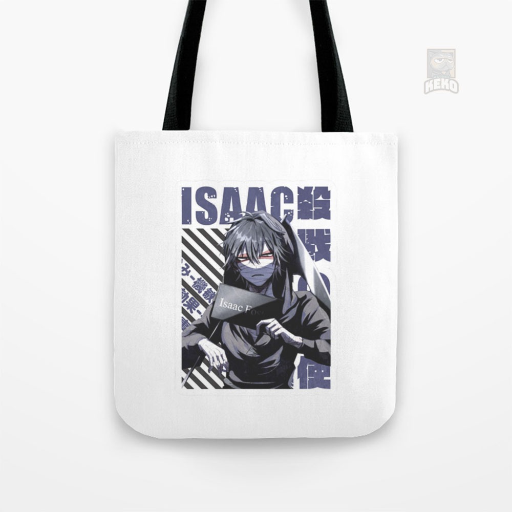 Tote Bag Anime Satsuriku no Tenshi Isaac Foster Poster