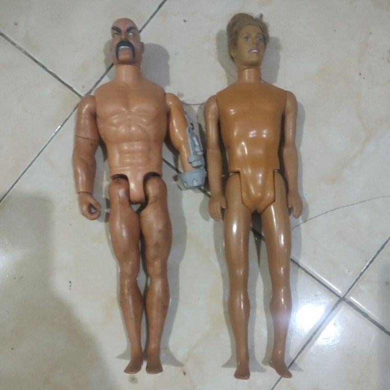 take all Boneka Barbie Ken vintage dan action man Hasbro Bekas minus