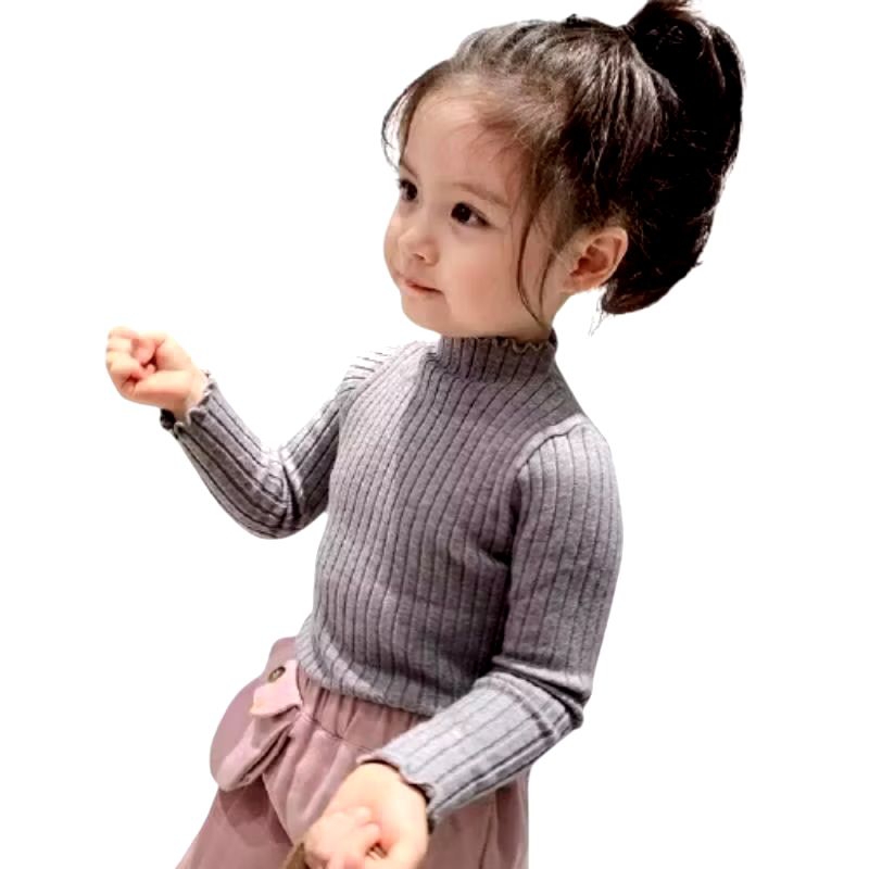 Baju Rajut Anak Perempuan Lengan Panjang Gaya Korea 1-3 Tahun