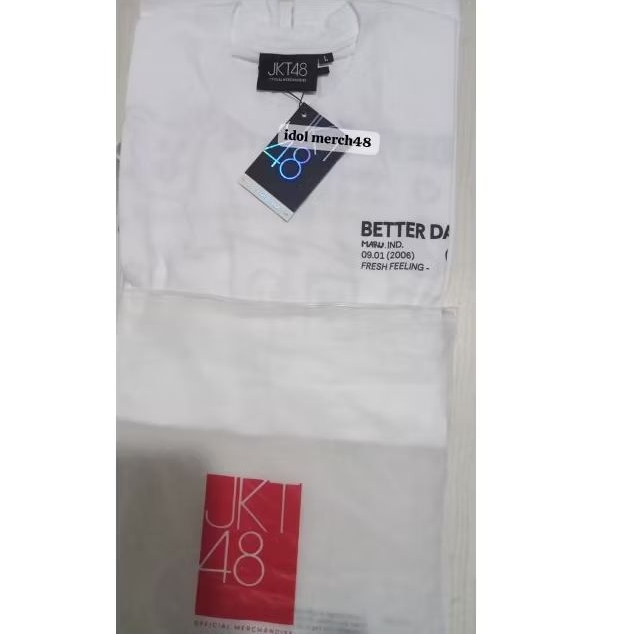 BIRTHDAY T-SHIRT OFFICIAL JKT48 || BDTS Marsha 2025 Size L (New)