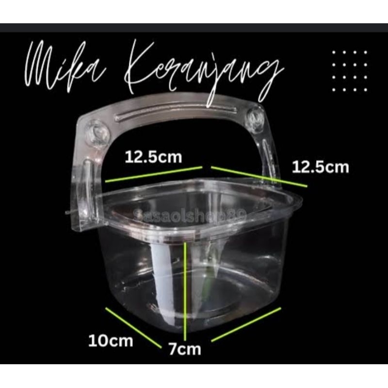 

Mica Keranjang perpack isi (50pcs)/Mica Puding