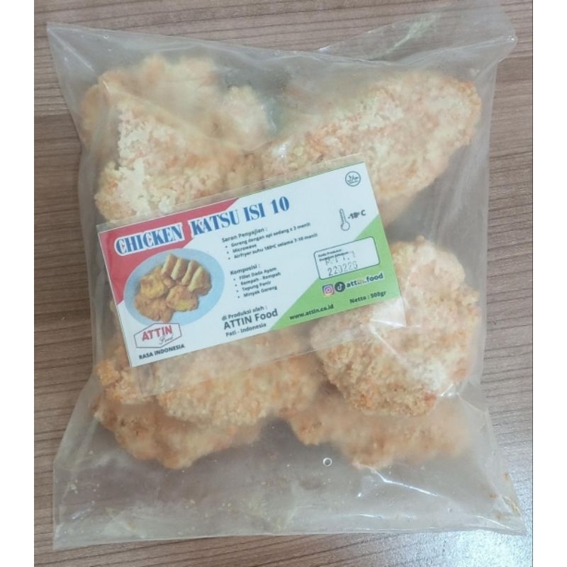 

Chicken Katsu isi 10pc by Attin food