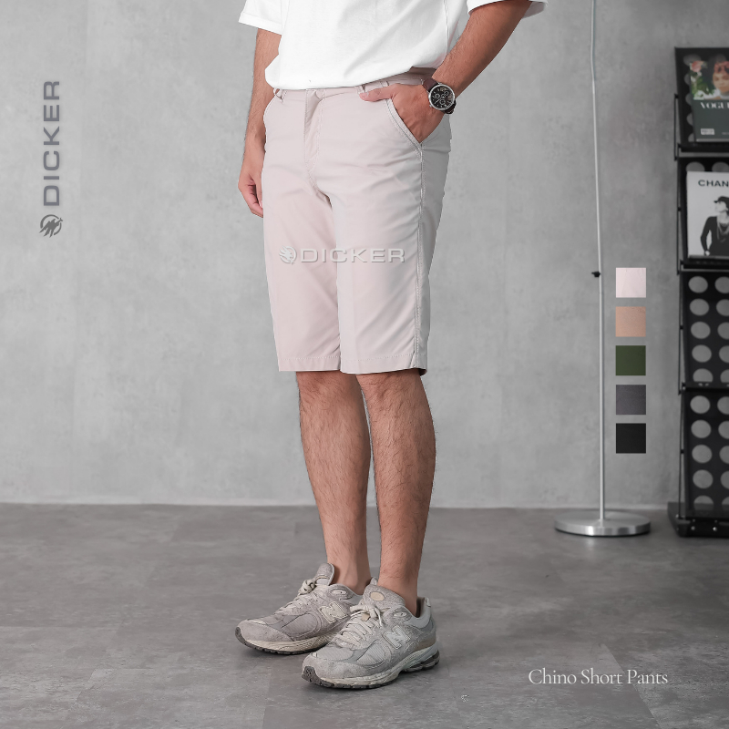 DICKER - Celana Chino Cino Pendek Pria Dewasa
