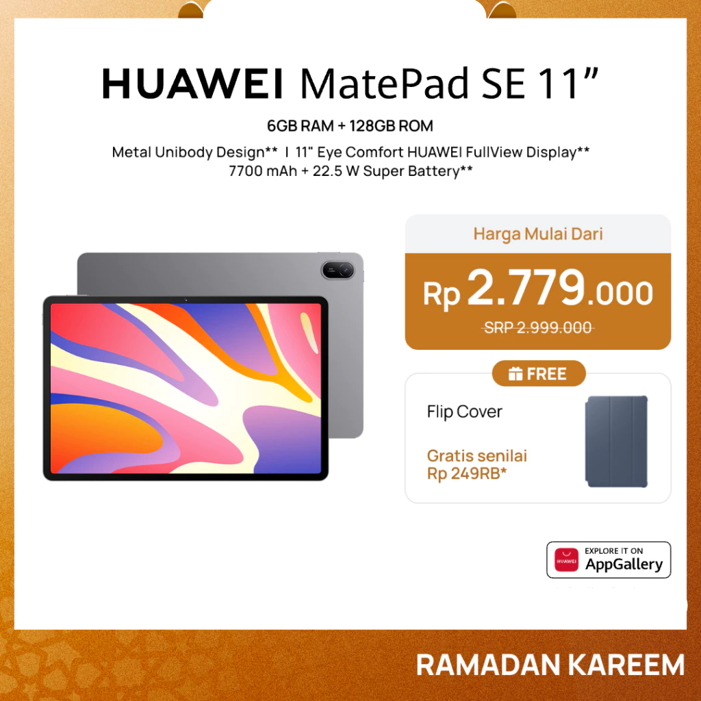 Huawei MatePad SE 11" 6GB RAM + 128GB ROM