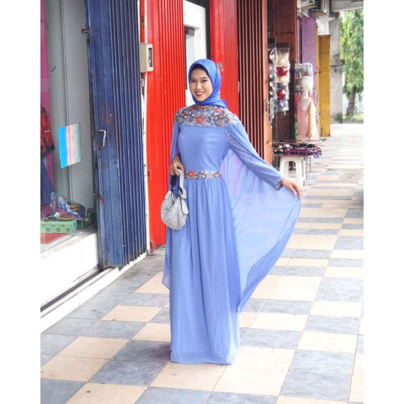 LQ18721 Kaftan Gamis Kaftan Dress Kaftan Abaya Solemio