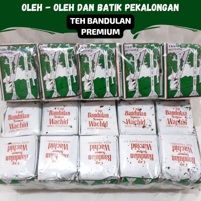 

TEH TUBRUK BANDULAN KHAS PEKALONGAN 1 PACK ISI 10pcs