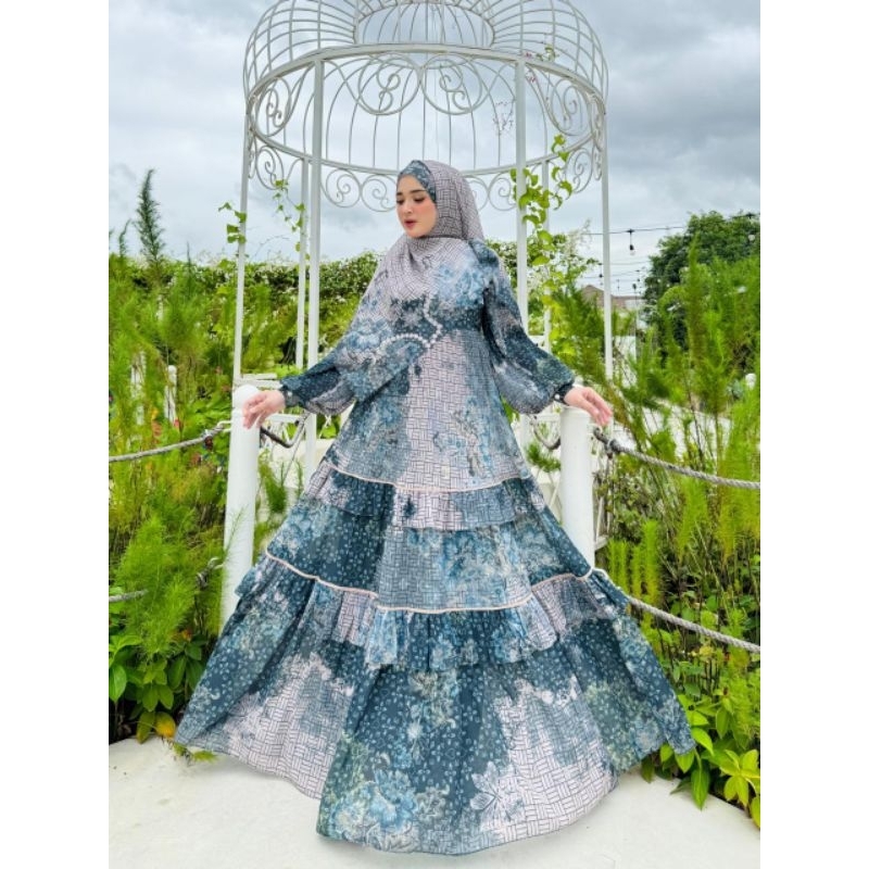 FAUZANA SERIES BY ELDEENA SYARI GAMIS PRINTING ORIGINAL