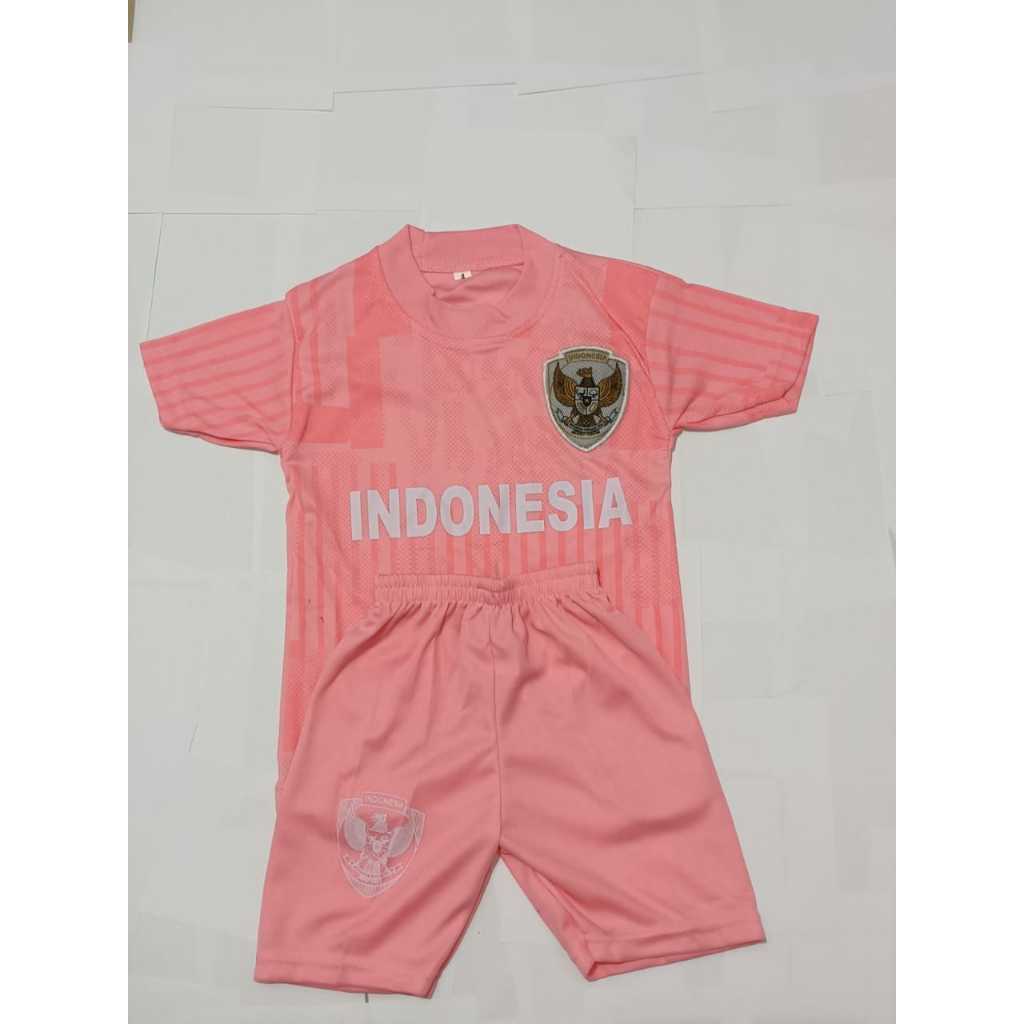 JERSEY TIMNAS ANAK KAOS BOLA STELAN FUTSAL BAJU OLAHRAGA ANAK U 2 -14 TAHUN SERAGAM SSB