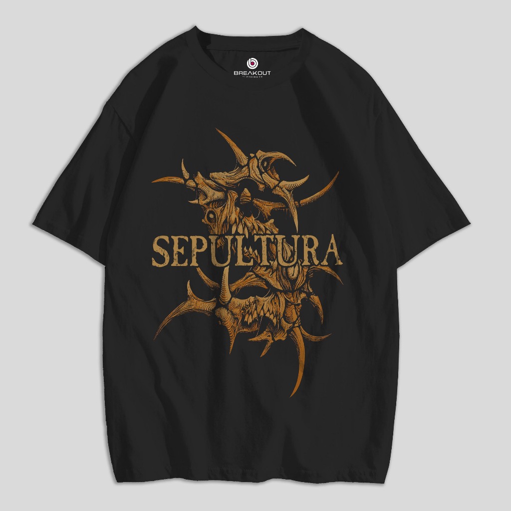 kaos band sepultura  tshirt sepultura 2 kaos musik kaos metal