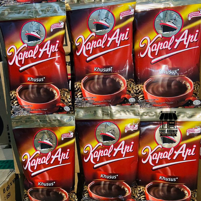 

1PCS - KAPAL API KHUSUS 60g - KOPI BUBUK ECER