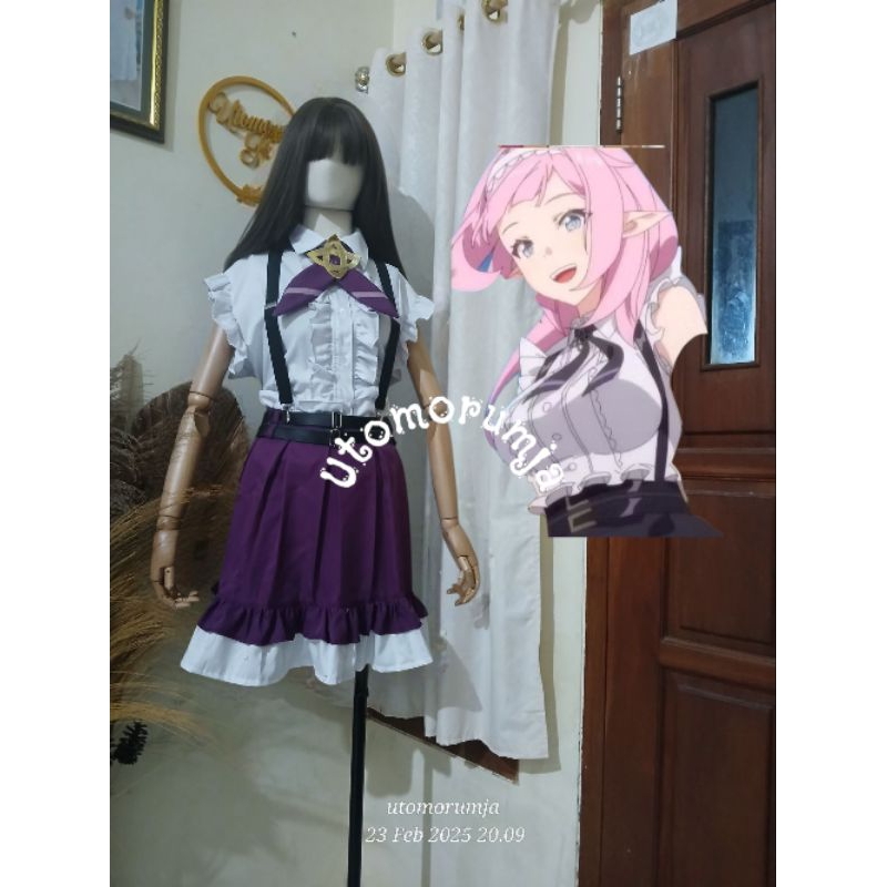 utomorumja kostum cosplay lore elysia honkai tsora