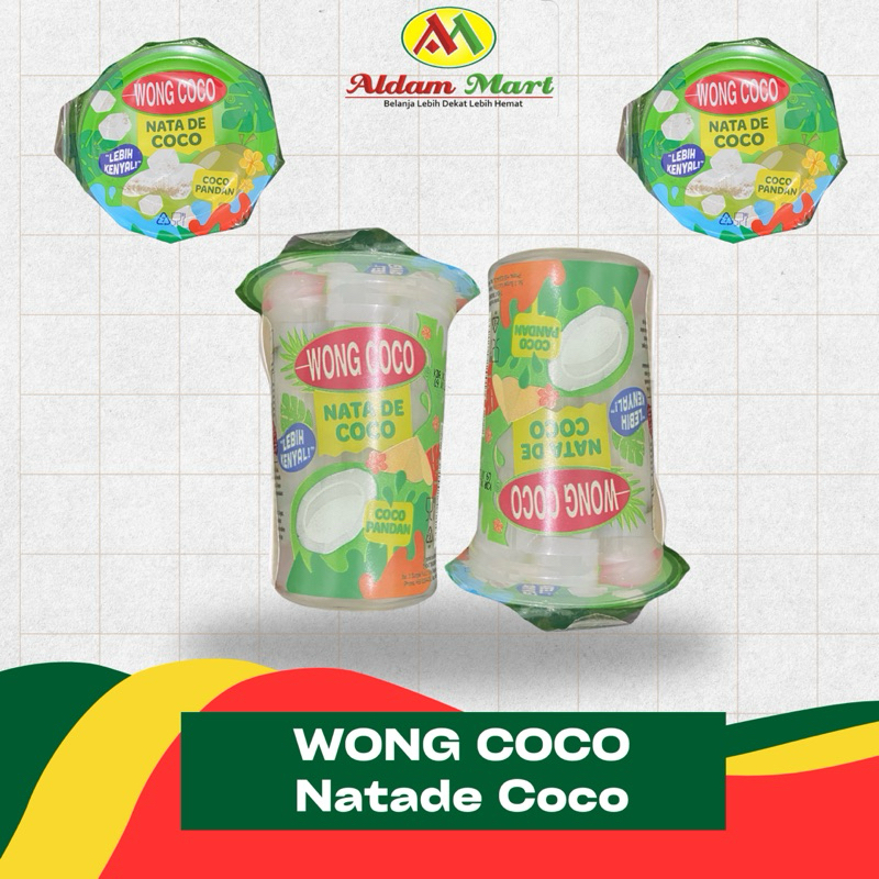 

A.M/ WONG COCO Nata de Coco Pandan 220g