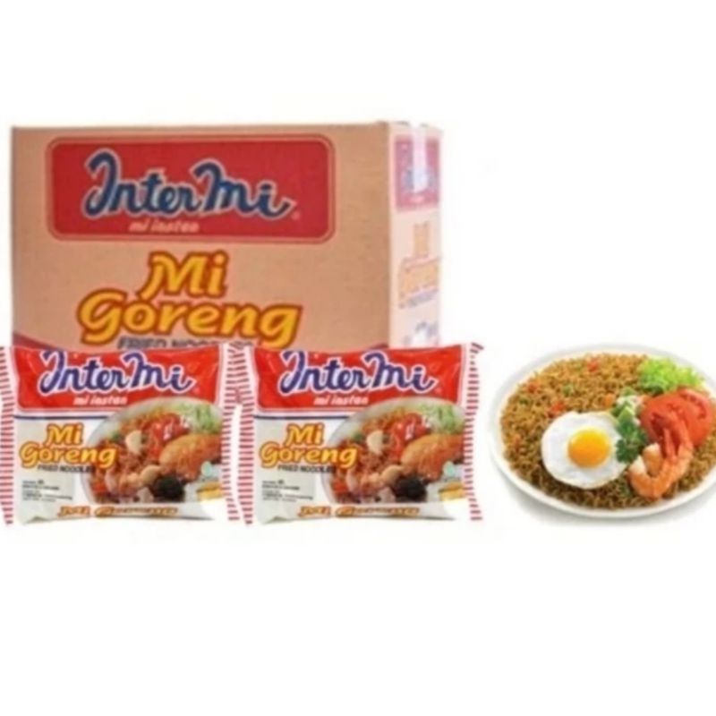 

Mie Instan Intermie Rasa Mie Goreng 65 Gram [ 1 Ctn - 1 Dus ]