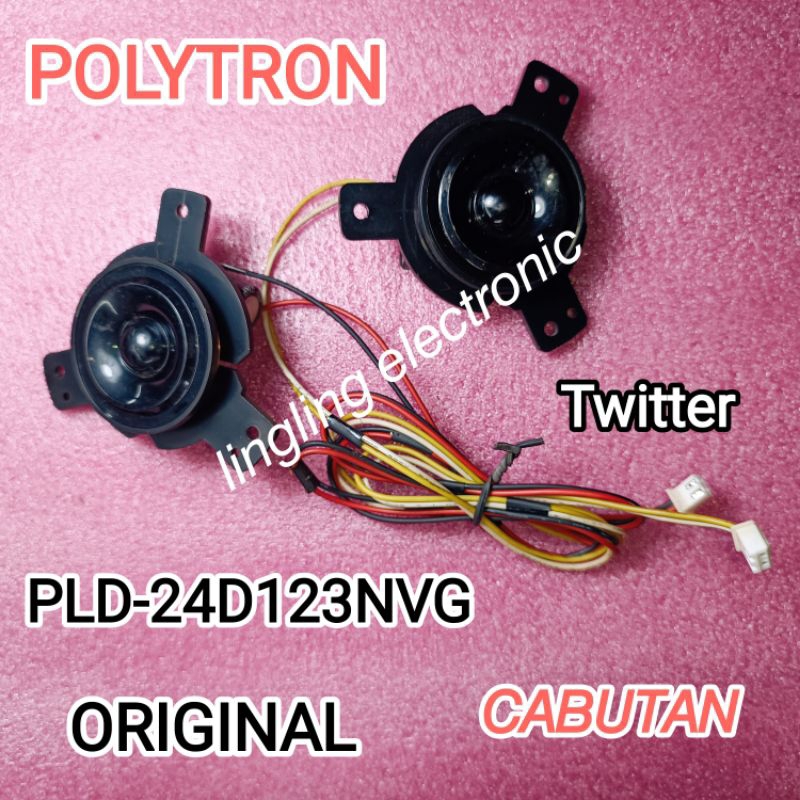 SPEAKER TWEETER TV POLYTRON ORIGINAL CABUTAN