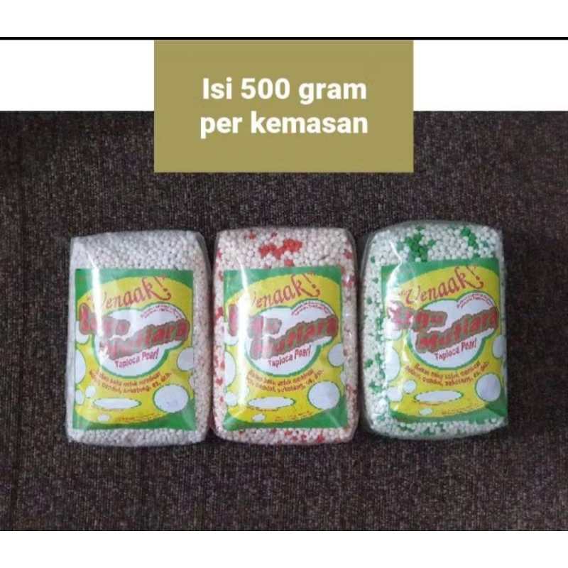 

sagu mutiara 500 Gram