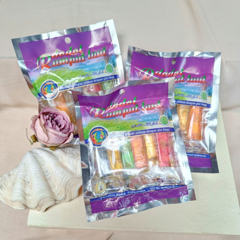 

Dodol Rumput Laut 90gr Phoenix Lombok Jelly Viral Ready stock