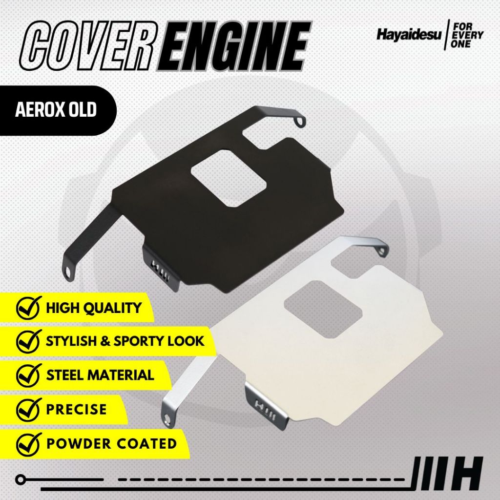 Engine Cover Pelindung Bawah Mesin Motor Yamaha AEROX Old Hayaidesu